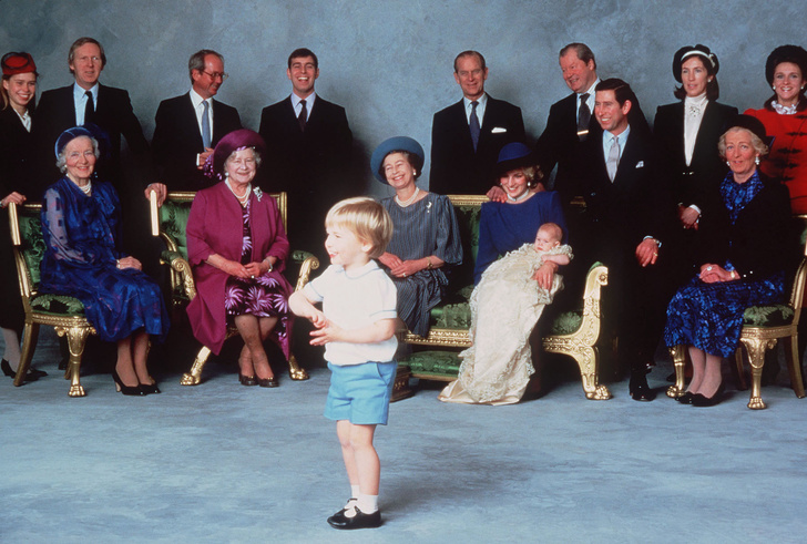 Как крестили членов британской королевской семьи