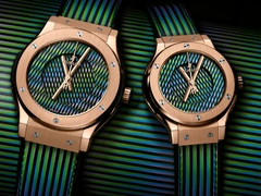 Hublot отдали дань уважения гению оптического искусства Карлосу Крус-Диесу