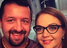Беременная Марина Девятова вышла замуж