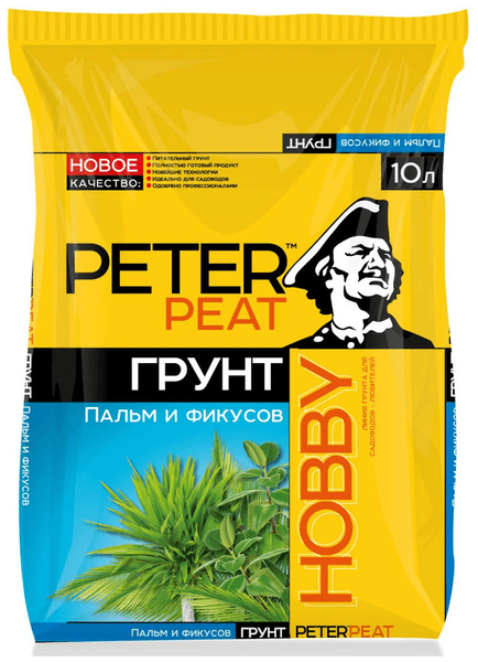 Грунт для пальм и фикусов, Peter Peat