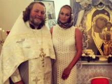Анастасия Волочкова стала крестной мамой