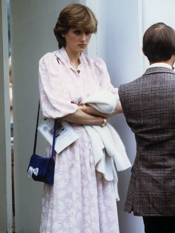 Леди Диана Спенсер на матче по поло в Виндзоре, 26 июля 1981