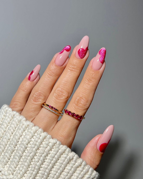 Маникюр на День святого Валентина 2023: 10 модных идей дизайна ногтей