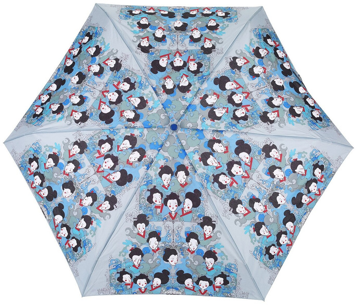 Женский мини-зонт в японском стиле, Goroshek