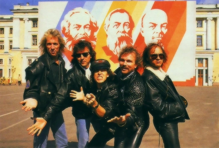 Scorpions в Санкт-Петербурге, СССР, 1988 год | maximonline.ru