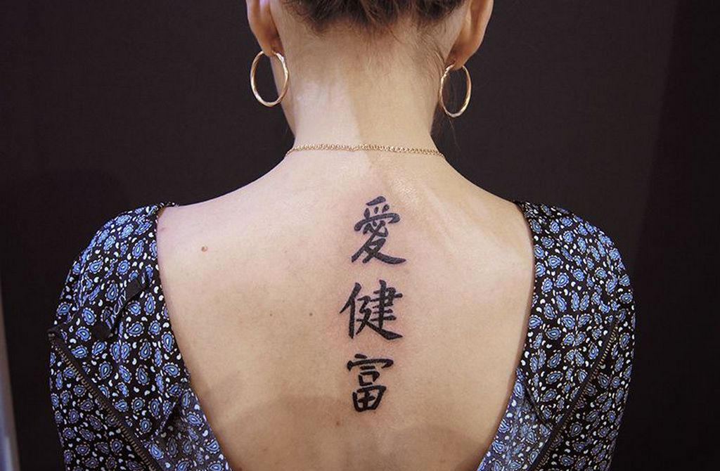 япония | Татуировки китайского символа, Латинские фразы, Текст тату