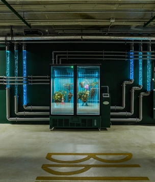 Инсталляция Марины Звягинцевой «Water линия» в «Зарядье»