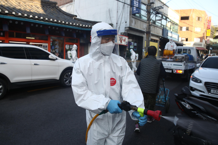 В Южной Корее началась третья волна коронавируса