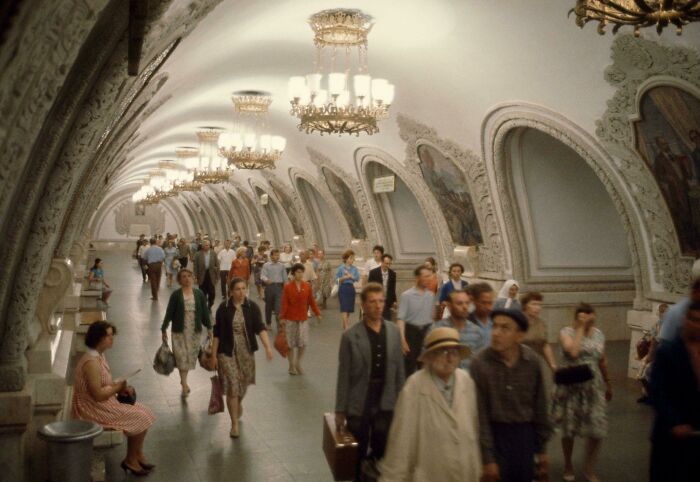 Великолепное советское метро, фото Дина Конгера