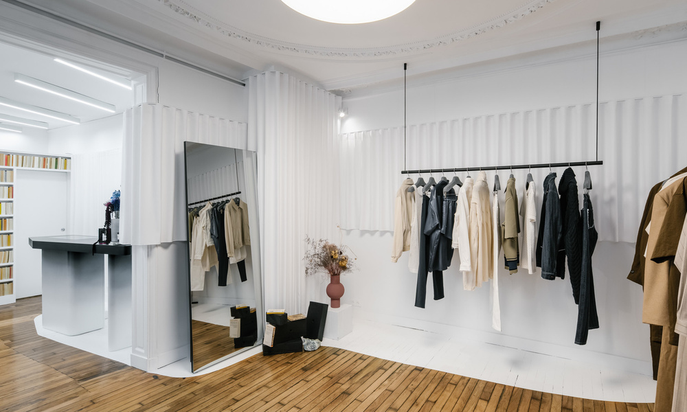 Модный бутик в духе парижской квартиры | myDecor