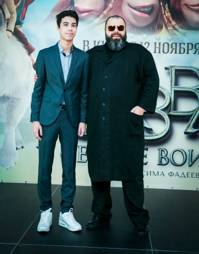 Максим Фадеев с сыном Саввой