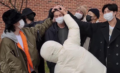 Видео дня: как BTS провожали Джина в армию? ????
