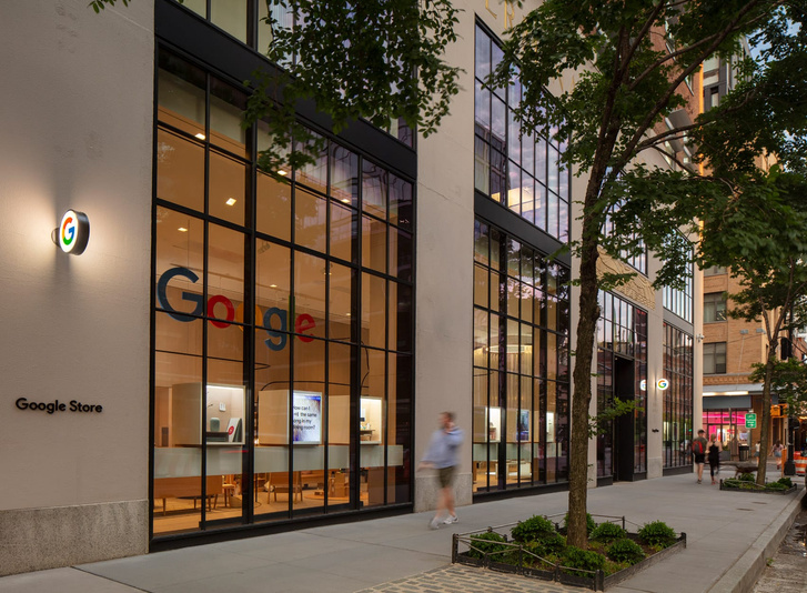 Первый магазин Google в Нью-Йорке