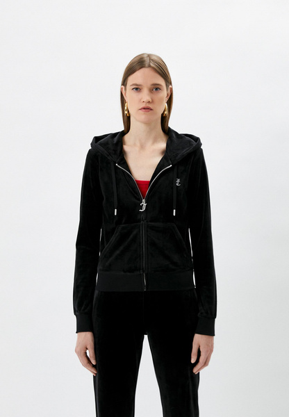 Толстовка Juicy Couture, цвет: черный, RTLACC410201 — купить в интернет-магазине Lamoda