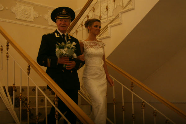 Актер Иван Краско и Наталья месяц назад сыграли свадьбу