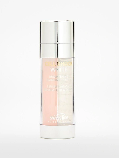 Сыворотка осветляющая алмазная Swiss Line Cell Shock White HD Brightening Diamond Serum