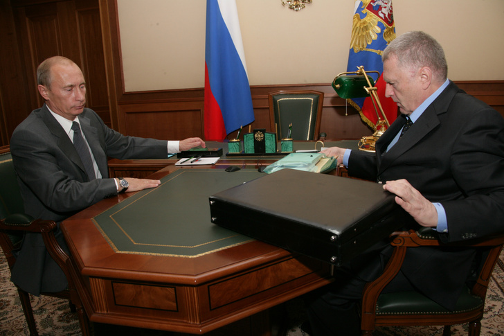 Владимир Путин и Владимир Жириновский