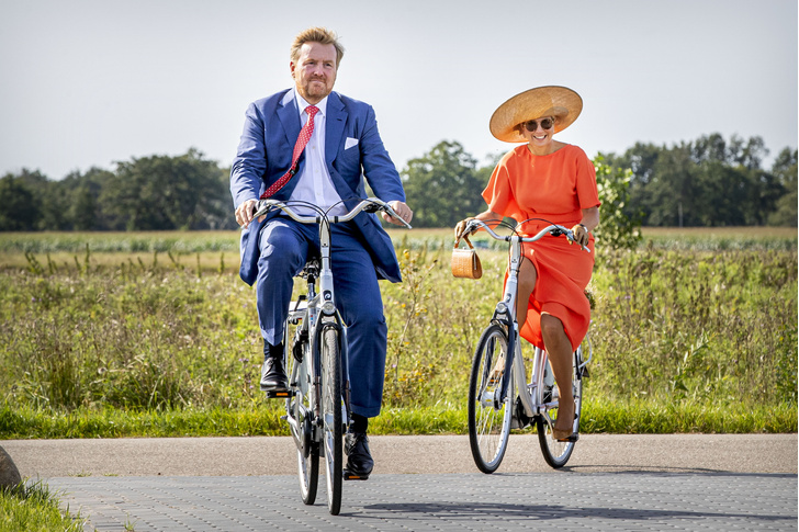 Фотокарточка на память: король и королева Нидерландов наслаждаются работой и обществом друг друга