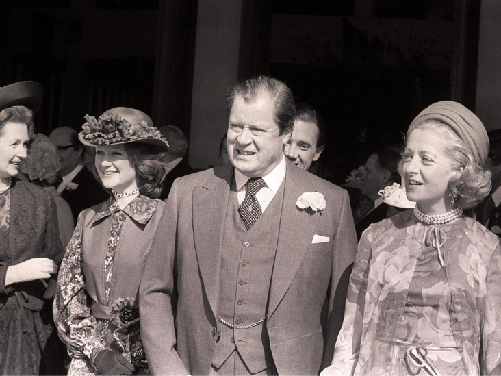 Семья леди Дианы Спенсер в день ее свадьбы, 29 июля 1981