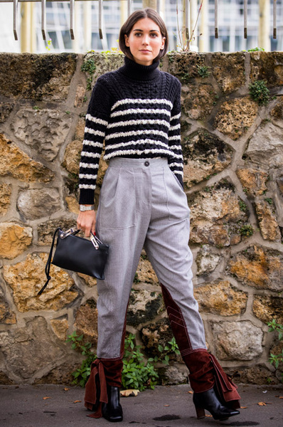 Как носить свитер: фото