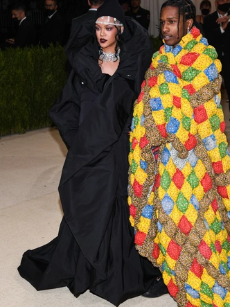 A$AP Rocky и Рианна на Met Gala 2021