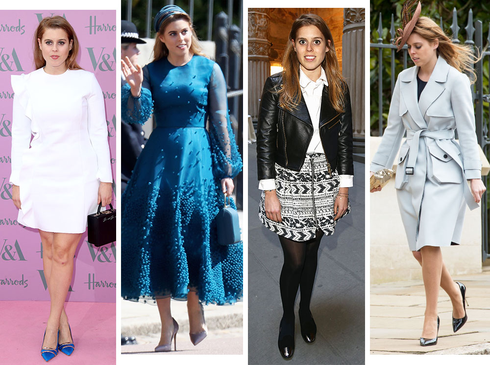 Эволюция стиля принцессы Беатрис: от любительницы мини и гипюра до элегантной леди | marieclaire.ru