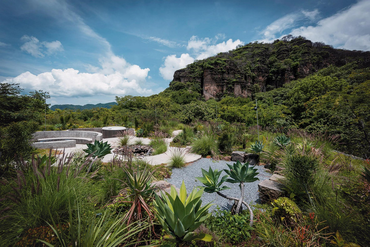 Необычный спа-центр в Мексике, скрытый внутри холма