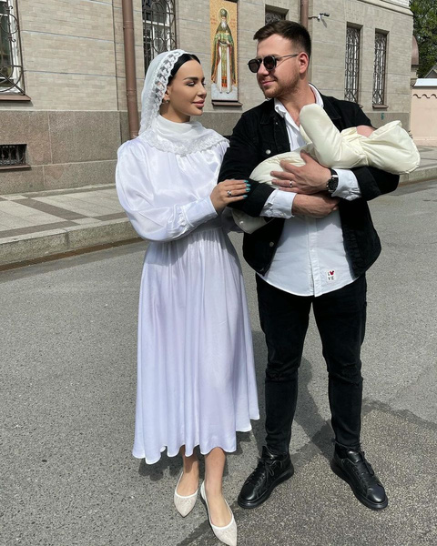Валерий Блюменкранц и Анна Левченко крестили сына
