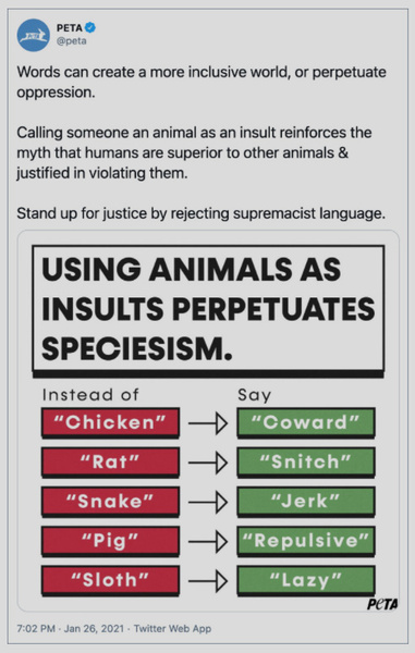 Борцы за права животных требуют перестать ругаться словами «свинья», «змеюка» и т.д. У MAXIM есть много отличных идей