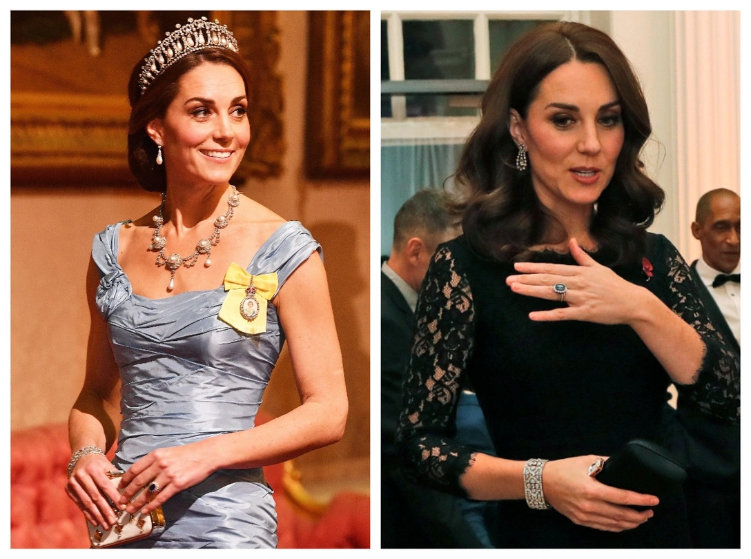 Королевская сокровищница: самые дорогие украшения герцогини Кейт | marieclaire.ru