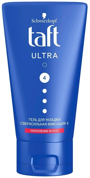 Taft Ultra гель для укладки, экстрасильная фиксация