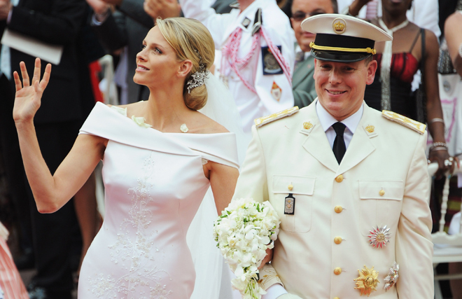 Свадьба принца Альбера II и принцессы Шарлин