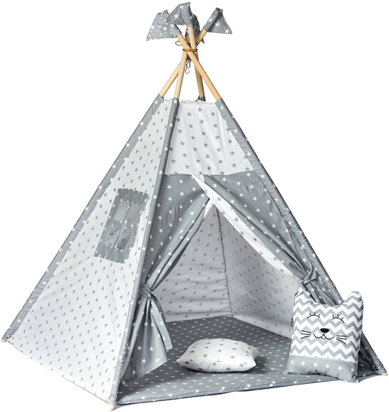 Детская палатка-вигвам с окошком «Звездочка»