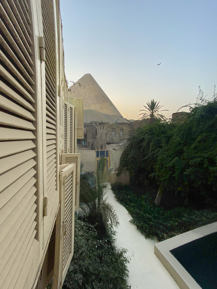 Гостевой дом и арт-резиденция с видом на пирамиду Хеопса в Египте