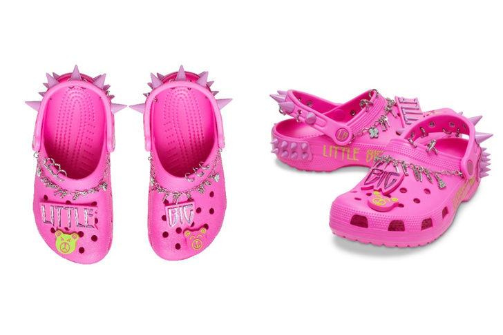 Шипы и розовый: Crocs и Little Big выпустили капсульную коллекцию
