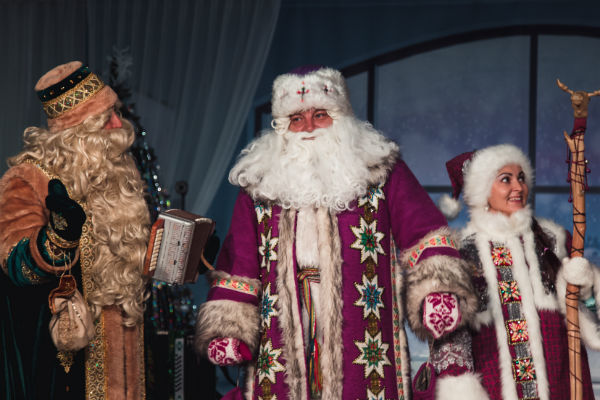 Дед Мороз и волшебники разных народов