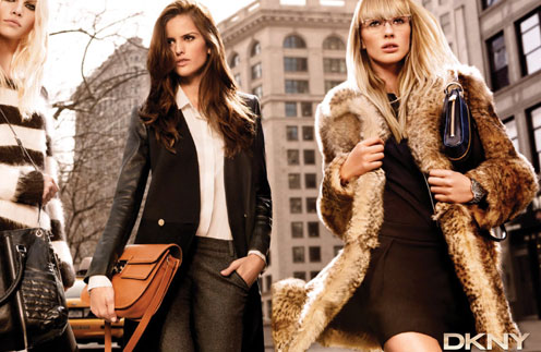 Кадр из рекламной кампании DKNY, осень-зима 2011/12