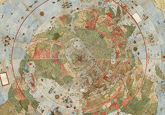 И все-таки она… плоская? 10 самых известных карт плоской Земли