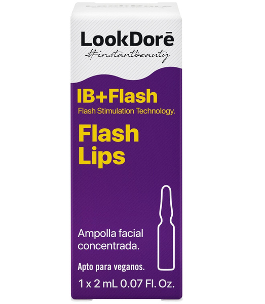 Сыворотка для губ IB+Flash Lips Ampoules LookDore 