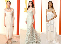 Провал стилиста: самые неудачные платья на премии «Оскар-2023», которые слились с ковровой дорожкой