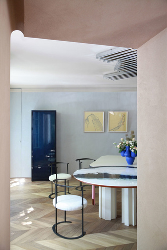 Квартира для владельца парижской галереи: проект студии Marcante-Testa