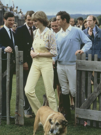 Диана и Чарльз до свадьбы в Cowdray Park Polo Club, 12 июля 1981