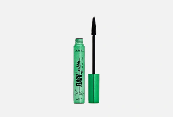 Удлиняющая Тушь с эффектом накладных ресниц Lamel Professional Flash Lashhh Mascara by Natalina Mua