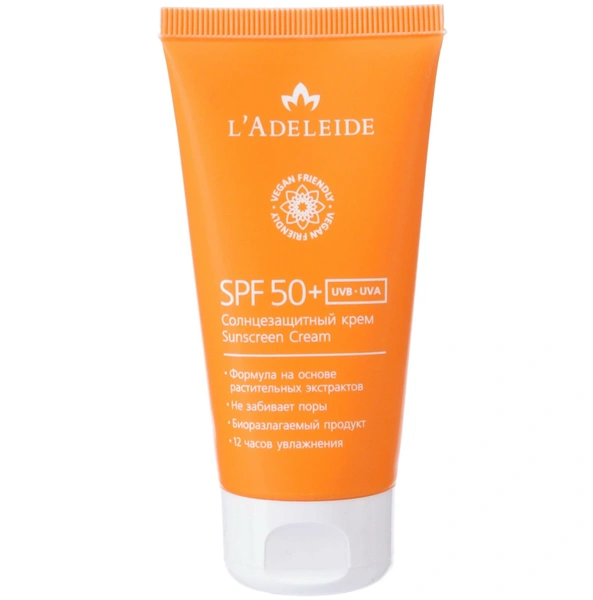 Солнцезащитный крем SPF 50+ L'Adeleide 