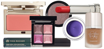 Clarins Румяна для губ и щек Multi-Blush, 02; Givenchy Палетка для век Le Prisme, 86; Max Factor Тени Wild, 25; Lancôme Помада Rouge in Love, 174B; Dior Тональная сыворотка Serum du teint Capture Totale, 020; Yves Rocher Кремовые тени, 06; Maybelline New Clarins Румяна для губ и щек Multi-Blush, 02; Givenchy Палетка для век Le Prisme, 86; Max Factor Тени Wild, 25; Lancôme Помада Rouge in Love, 174B; Dior Тональная сыворотка Serum du teint Capture Totale, 020; Yves Rocher Кремовые тени, 06; Maybelline New