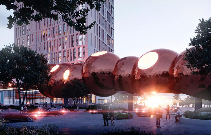 В Москве построят мост из шаров