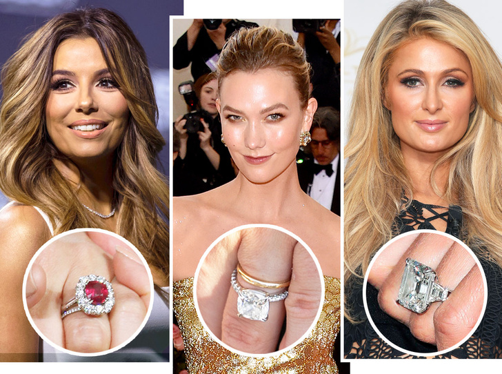Россыпь бриллиантов, рубины и сапфиры: как выглядят самые роскошные помолвочные кольца жен миллиардеров