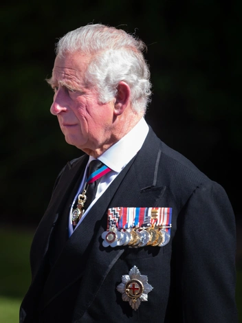 Принц Чарльз прощается с отцом, 17 апреля 2021