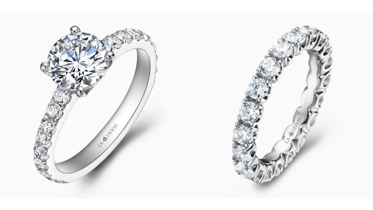 Идеальная пара: помолвочное и обручальное кольца