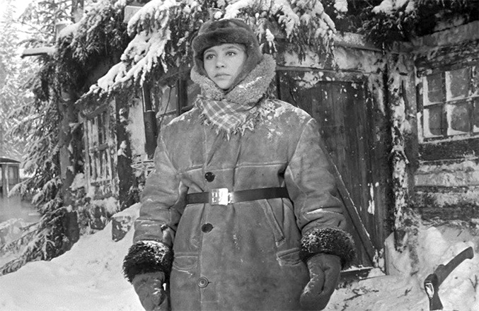 Как одевались зимой наши прабабушки 